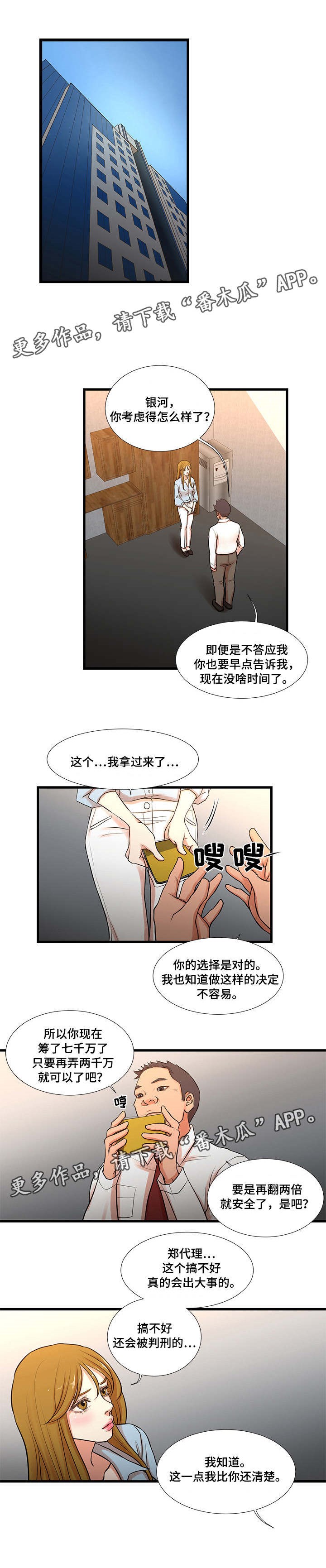不利循环漫画,第16章：交易1图