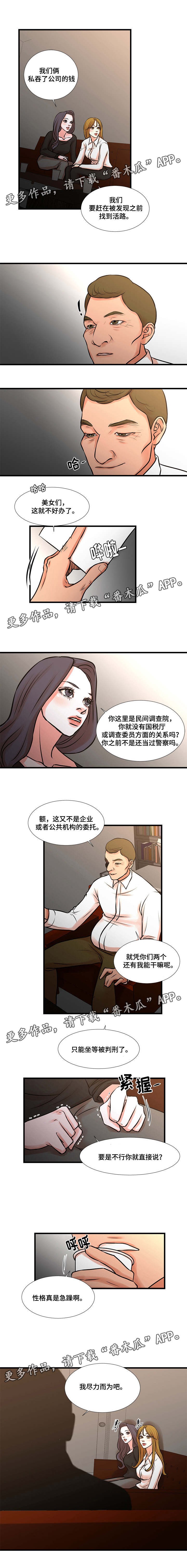 不利循环漫画,第29章：民间调查院1图