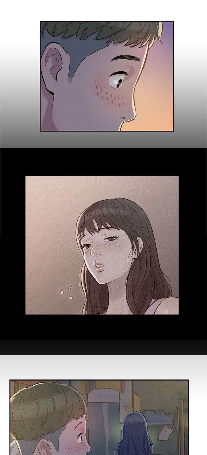 心理系学妹漫画,第6章：惊吓1图