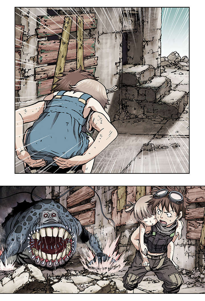 末世泽国小说漫画,第7章：逃命1图