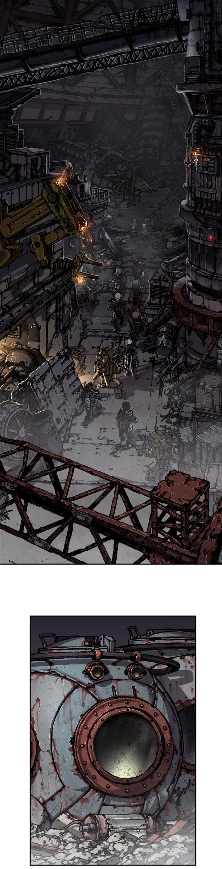 末世泽国小说漫画,第99章：我们要活到最后1图