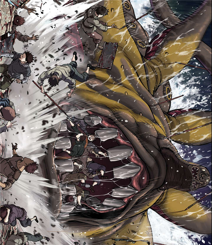 末世泽国200漫画,第78章：怪物和战斗3图