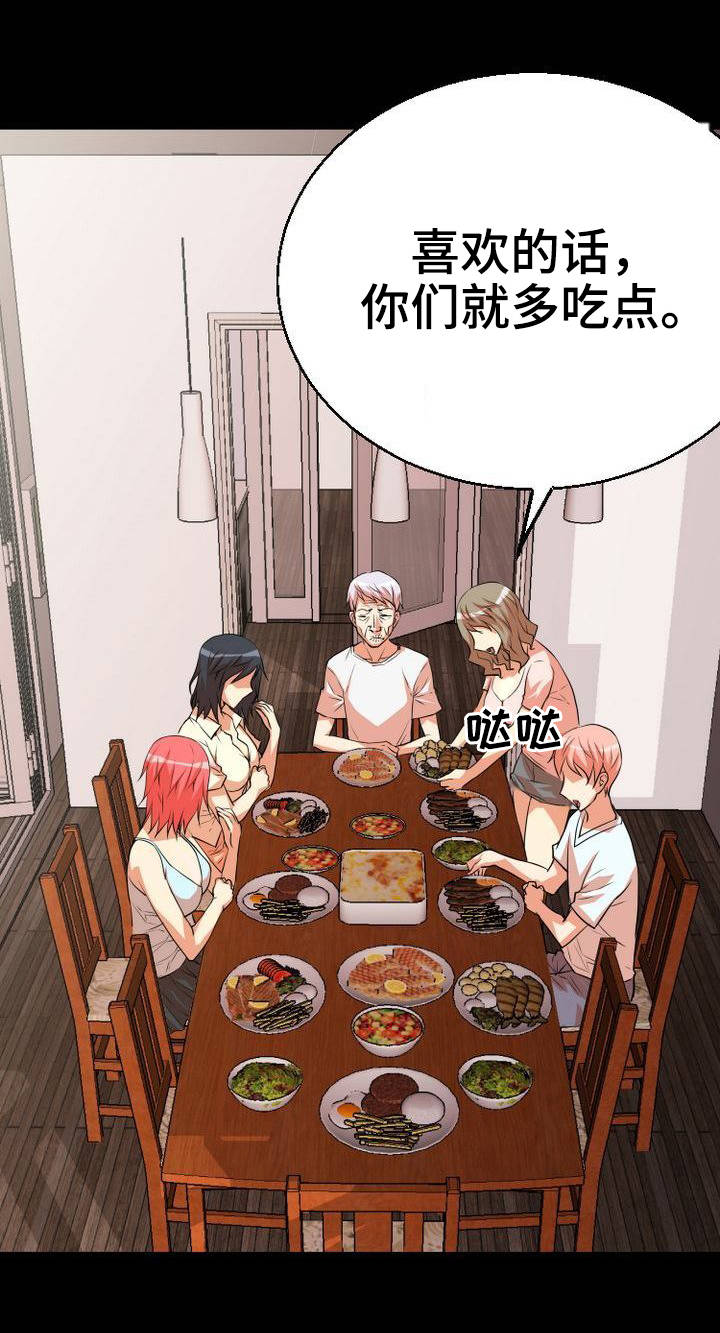 新家庭漫画,第3章：饭桌5图