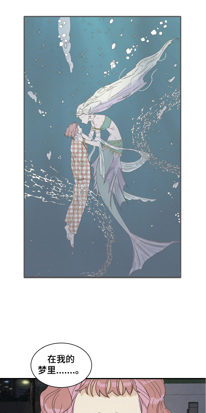 海洋馆人鱼工作日常漫画,第17章：我们见过吗？2图