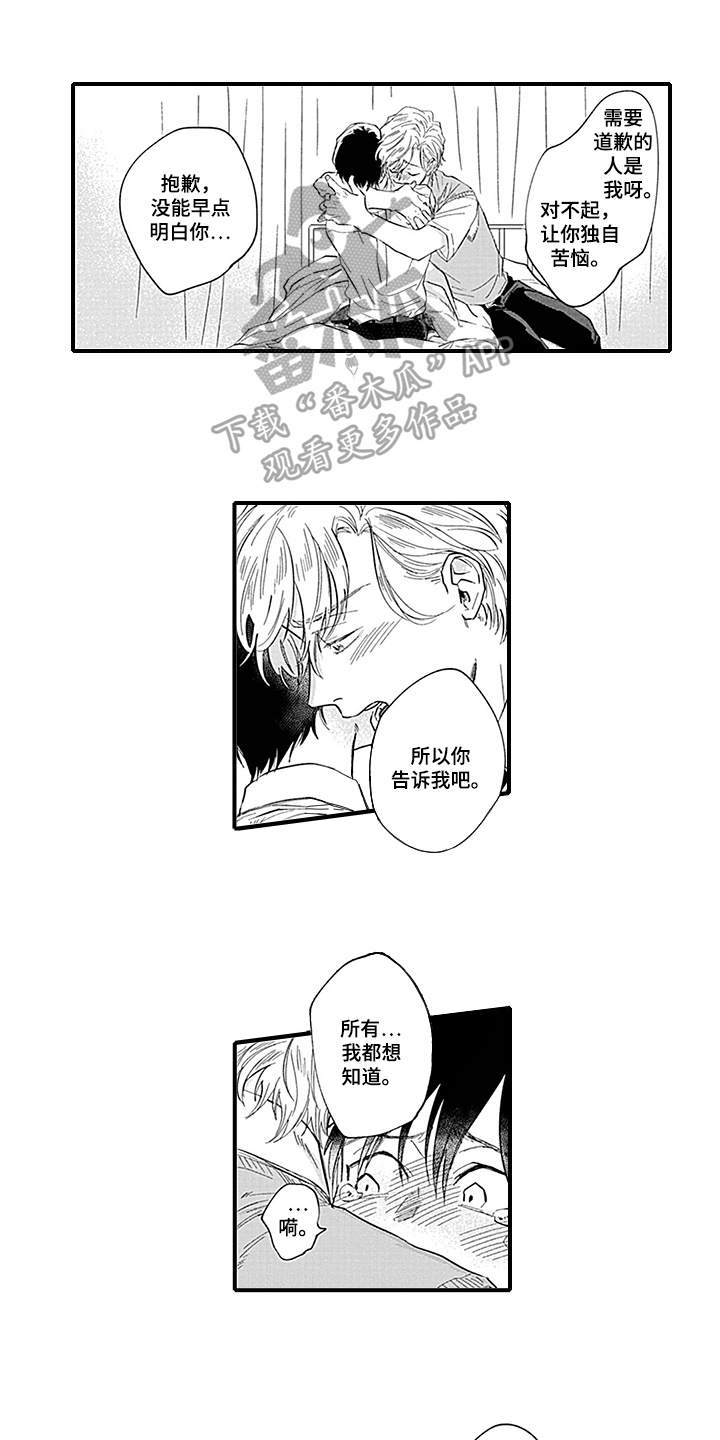 命运来到我身边漫画,第15章：表白1图