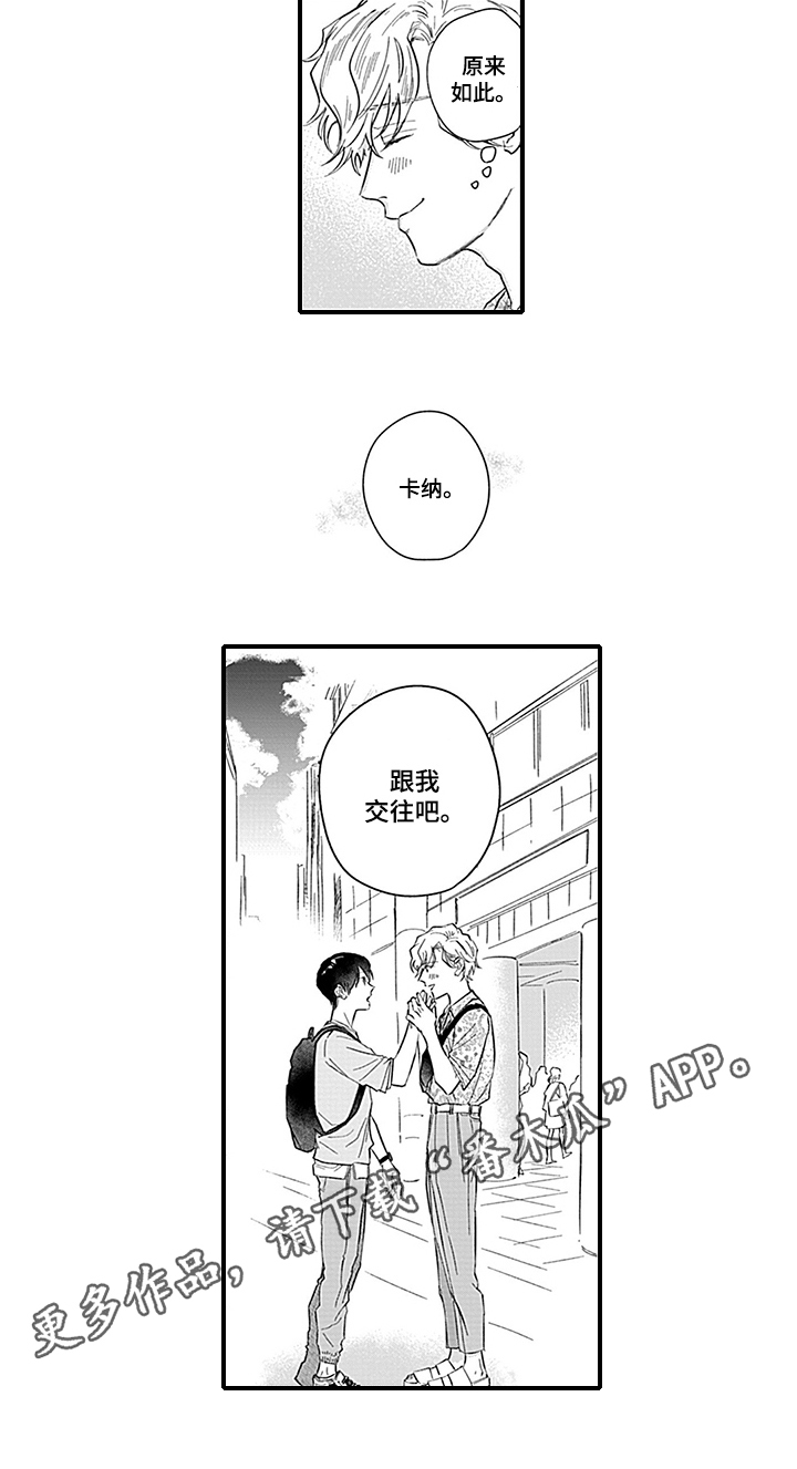 命运来到我身边漫画,第15章：表白2图