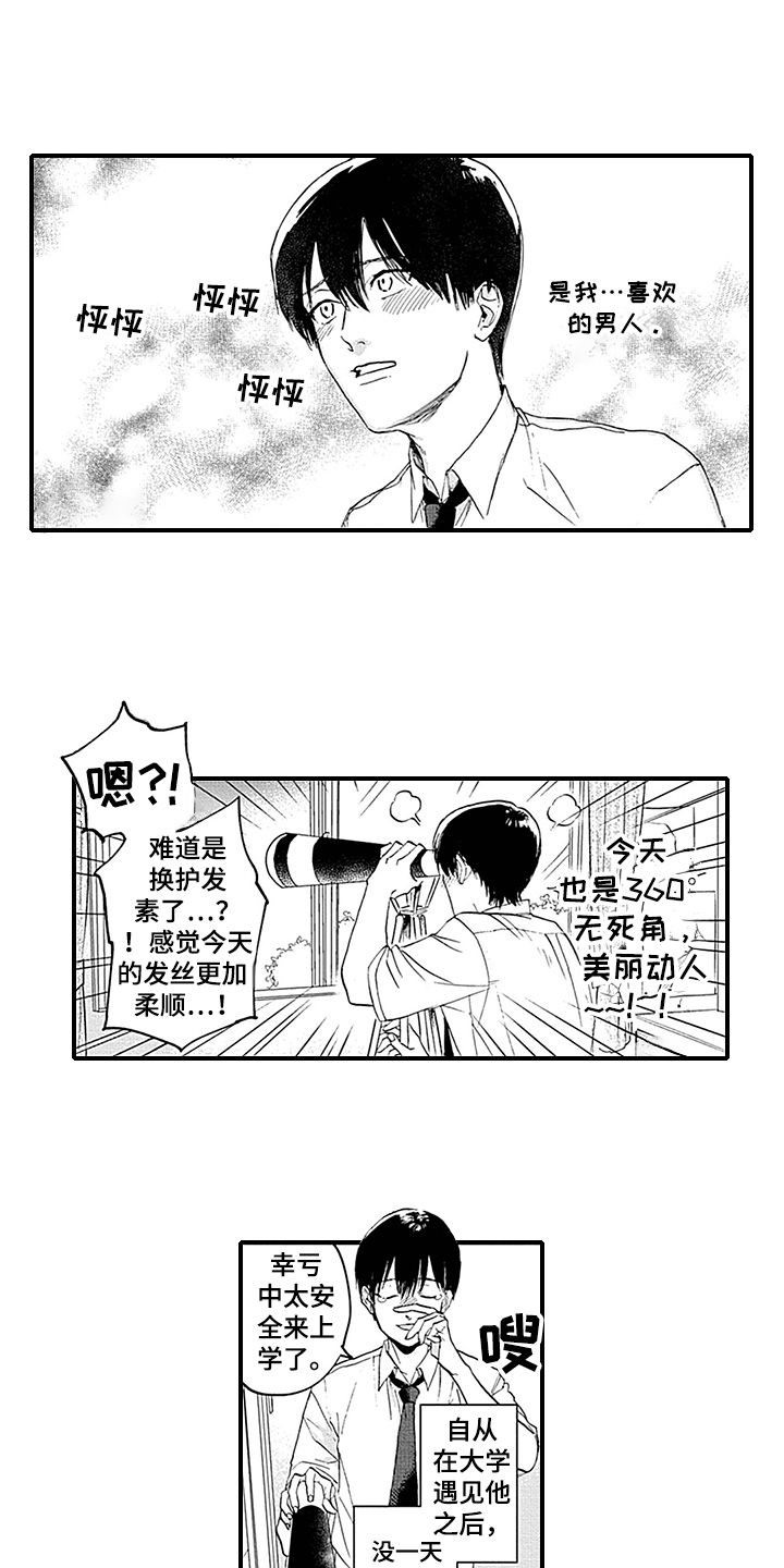 命运来到我身边漫画,第1章：暗恋2图