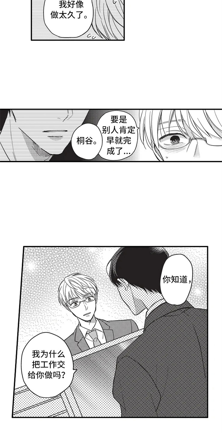 非常男上司漫画,第1章：加班1图