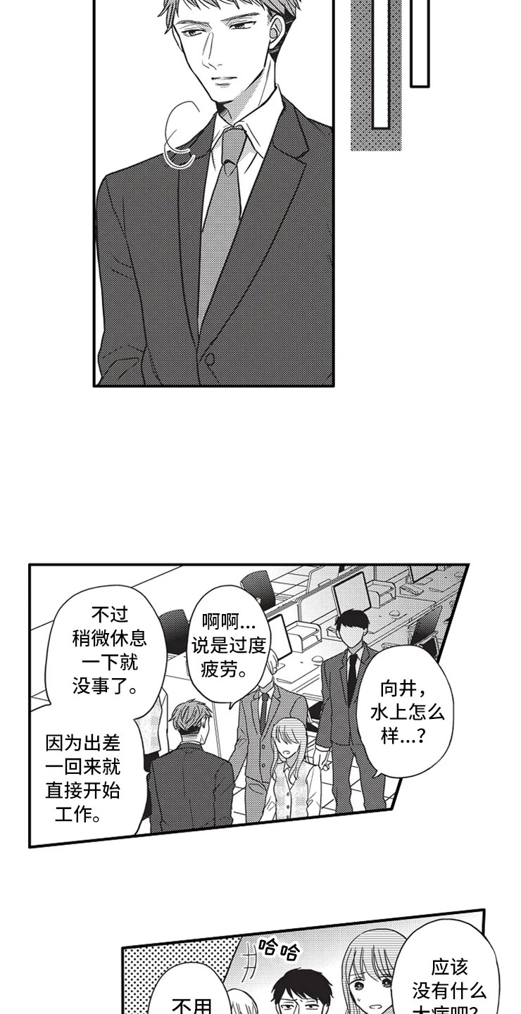 非常男上司漫画,第19章：晕倒2图