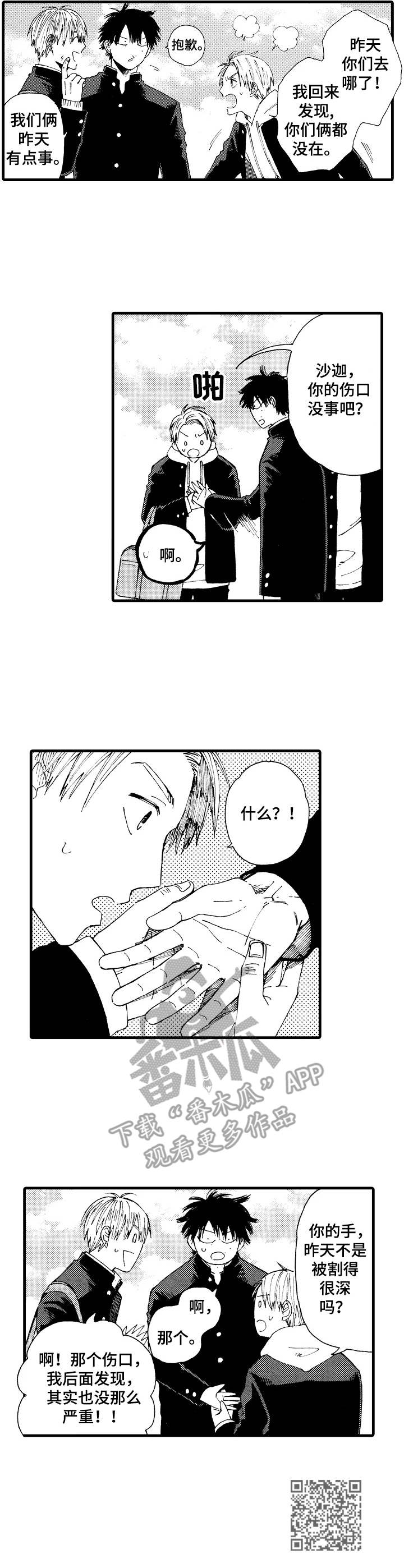 沙迦与岚传免费漫画,第5章：无法理解4图