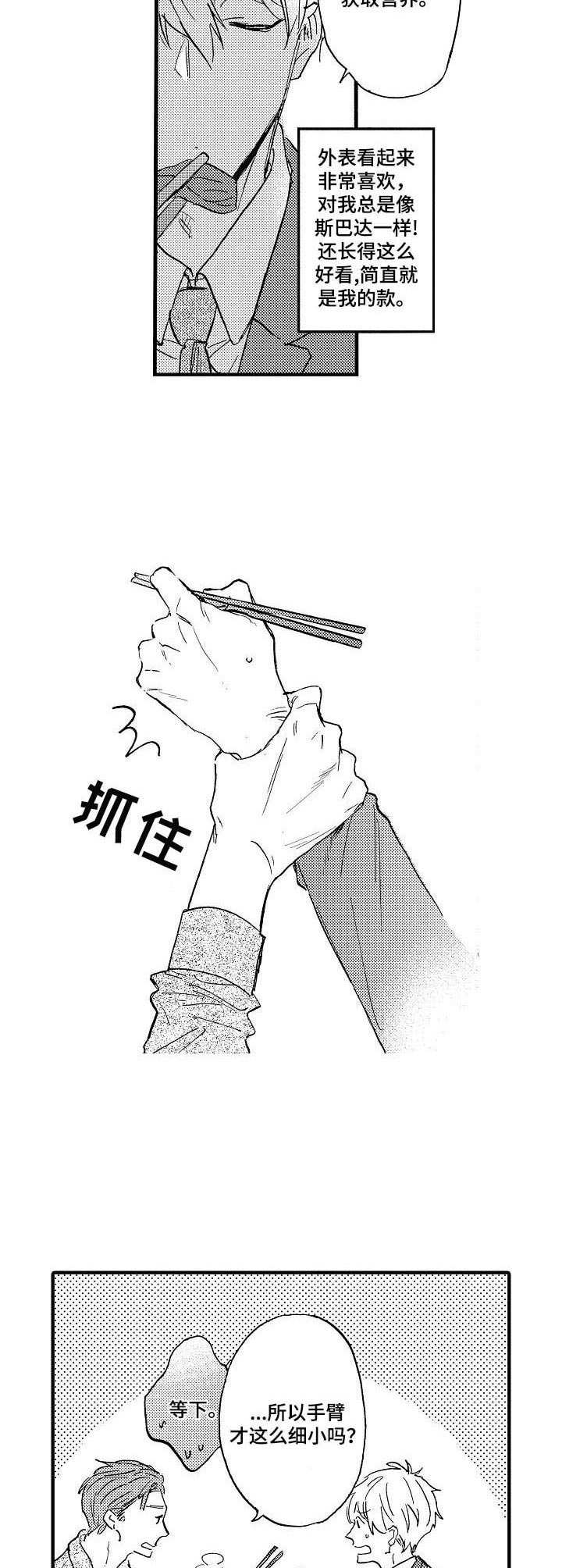 粉丝经济效应ppt图片漫画,第4章：悠闲的晚餐4图