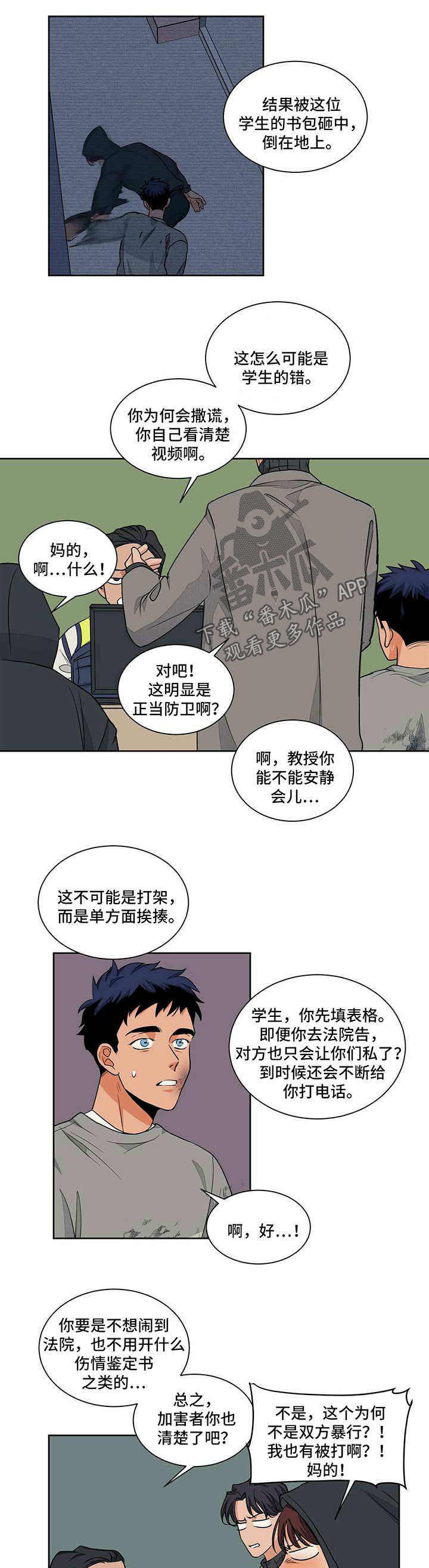 我的医生漫画,第51章：警察局1图
