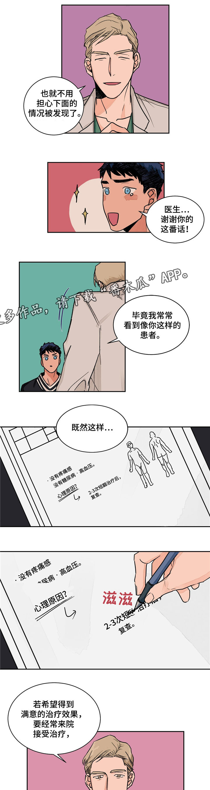我的医生女友动漫免费观看漫画,第3章：诊断结果4图