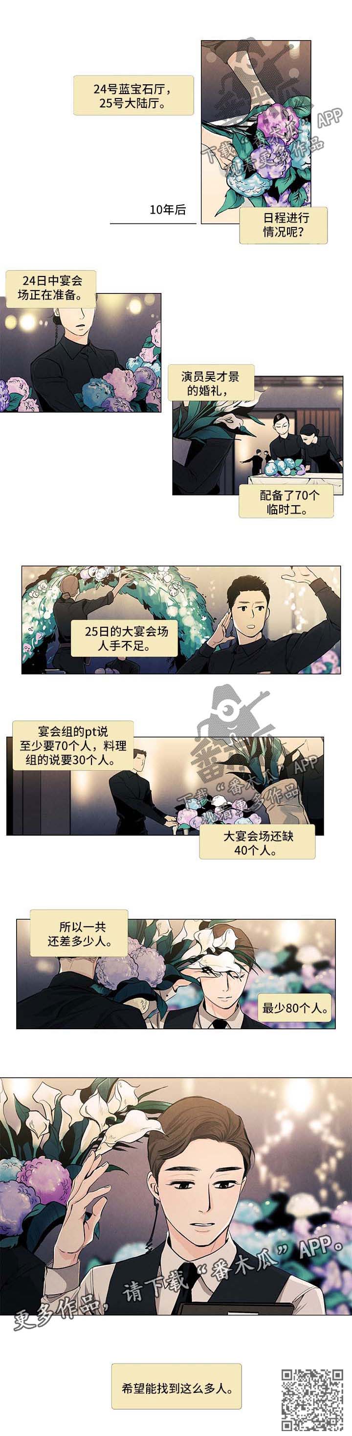 春天的爱情漫画,第32章：10年后3图