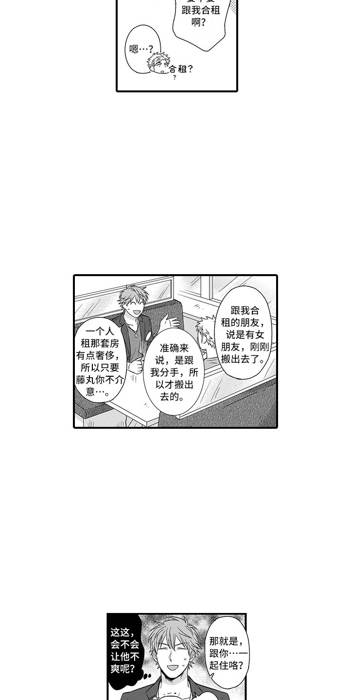 取向狙击漫画,第1章：合租2图