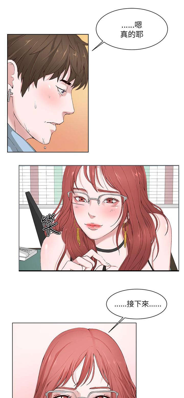 男团发型漫画,第3章：克服恐惧4图