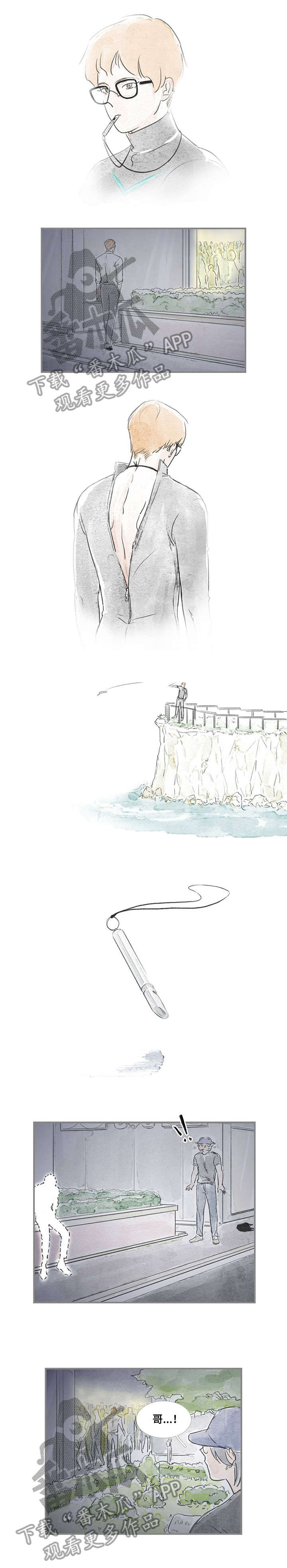 海豚比亚迪漫画,第24章：表情5图