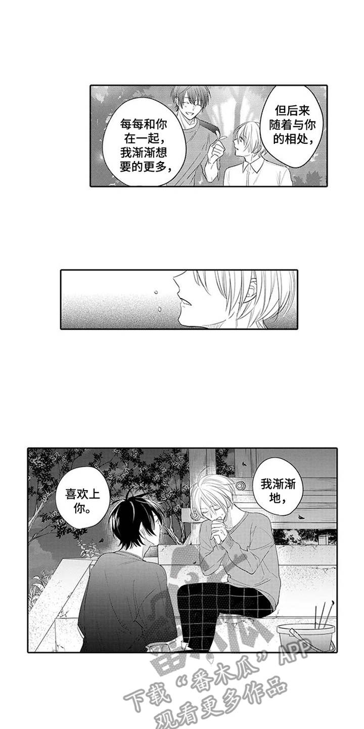 海岛漂流漫画,第19章：表白1图