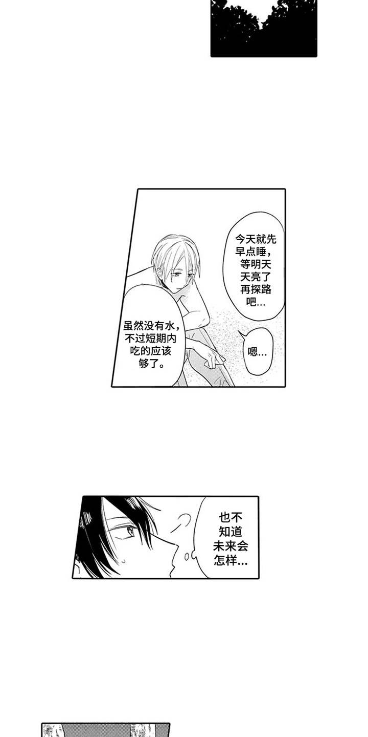 海岛漂流漫画,第3章：生火1图