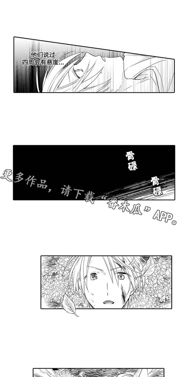海岛漂流漫画,第9章：摔下悬崖2图