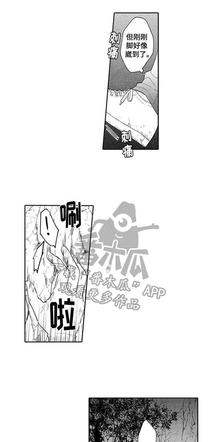 海岛漂流漫画,第9章：摔下悬崖2图