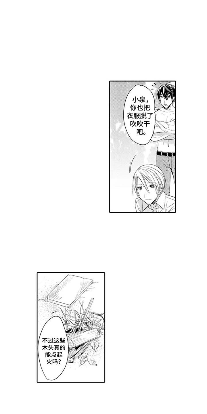 海岛漂流漫画,第3章：生火2图
