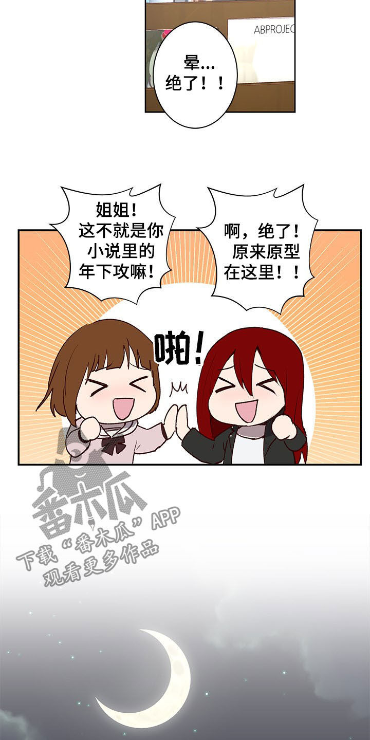 水幕之下漫画,第30章：笔下原型3图