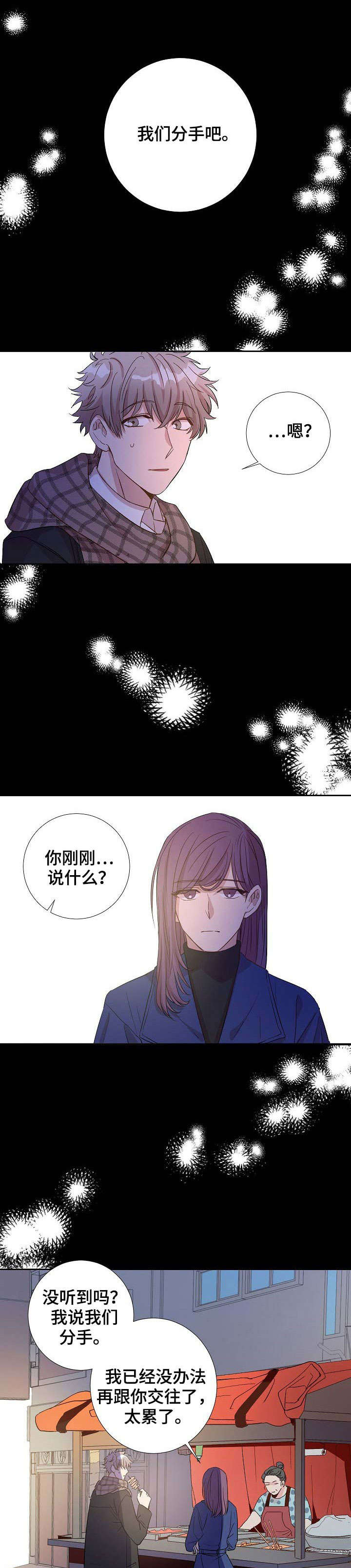 封尘记忆漫画,第1章：分手1图