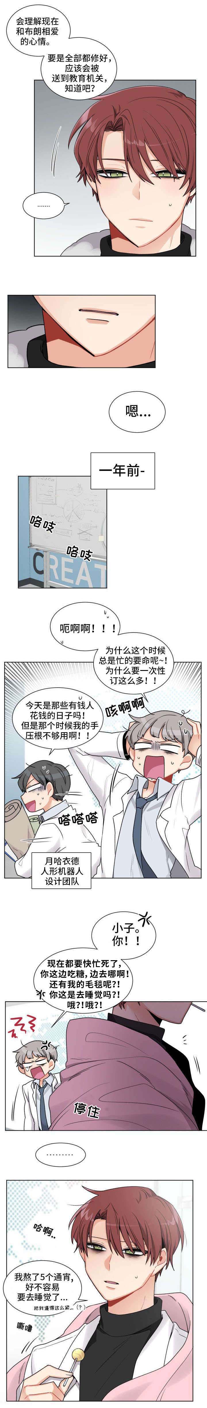 机器人伴侣漫画,第1章：人形机器人1图