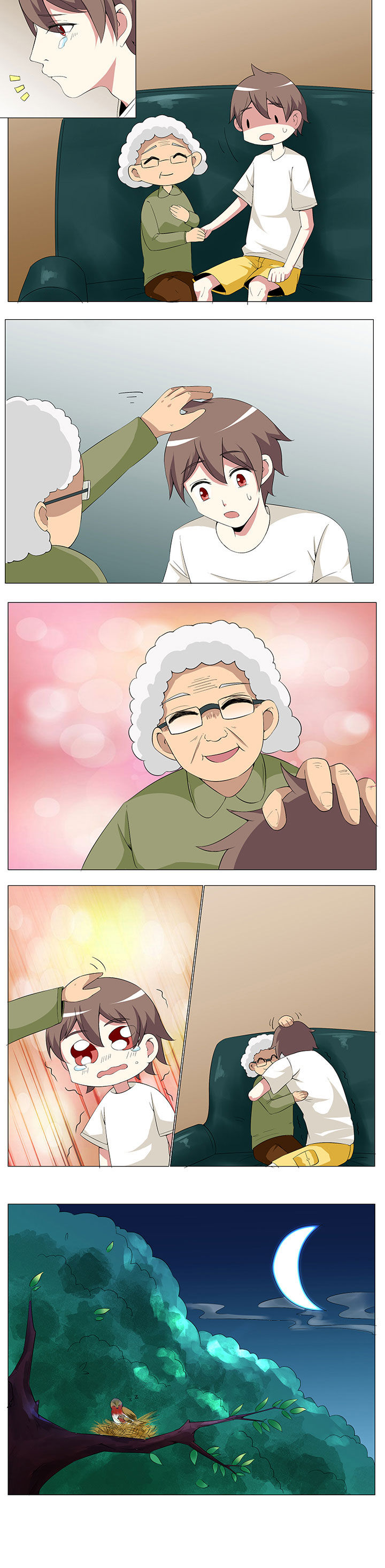 一只鬼拎着两个袋子在水上跑漫画,第53章：2图