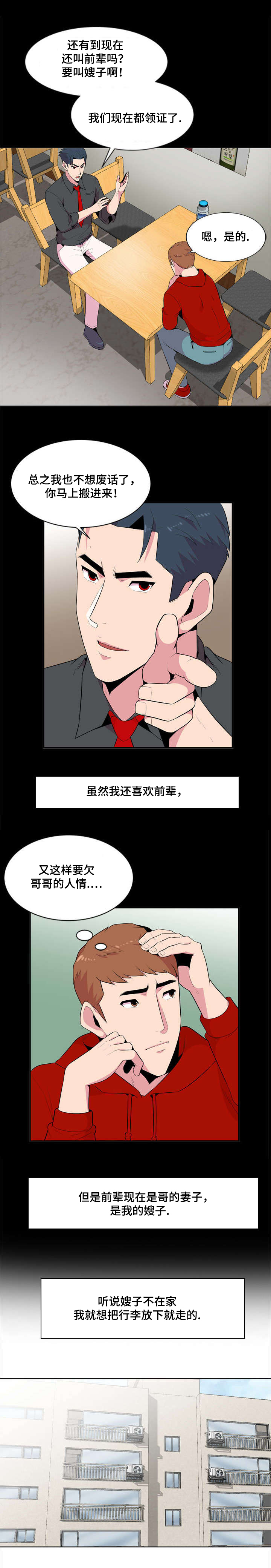 对调漫画,第1章：住处1图