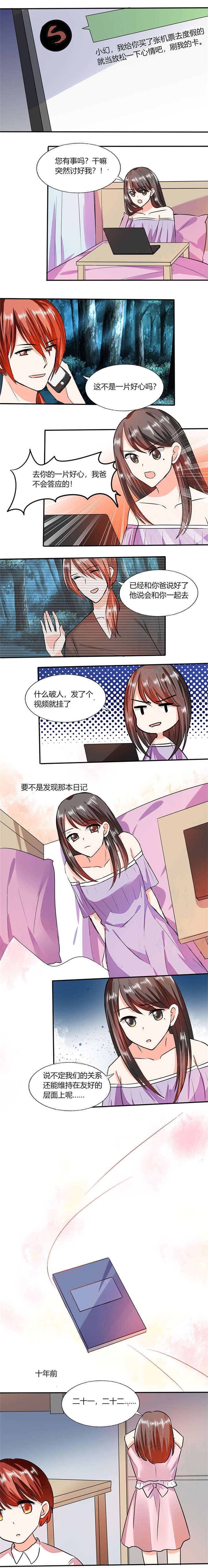 总裁X宅女漫画,第57章：不再是朋友1图