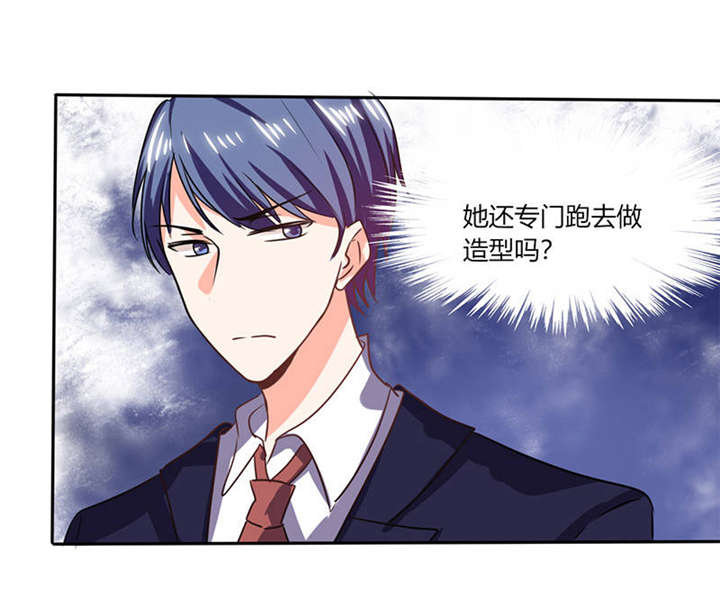 总裁X宅女漫画,第34章：你今天很特别3图