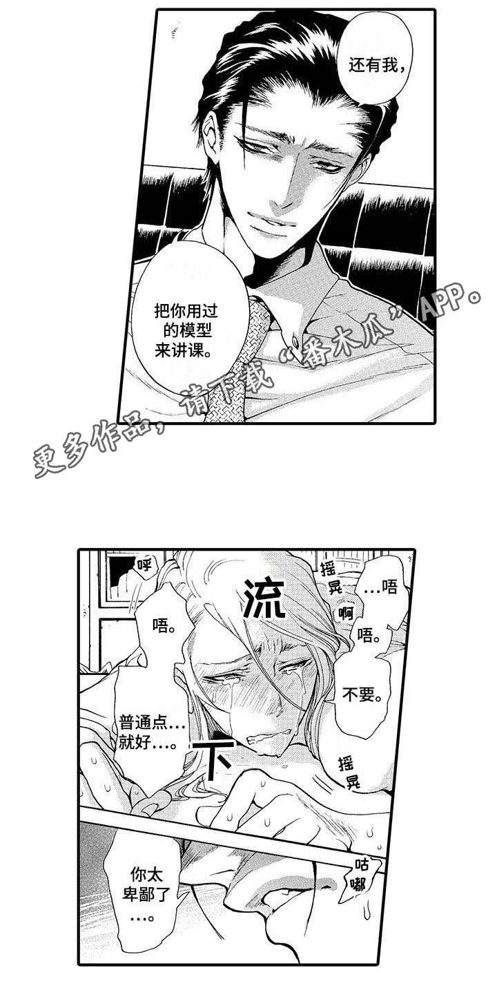 为作品而生漫画,第17章：心会融化3图