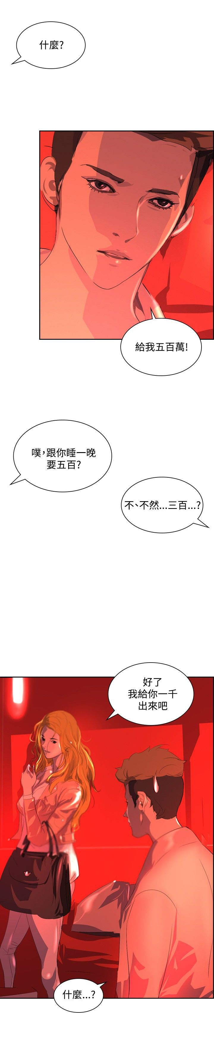 美丽头像图片漫画,第27章：夜店2图