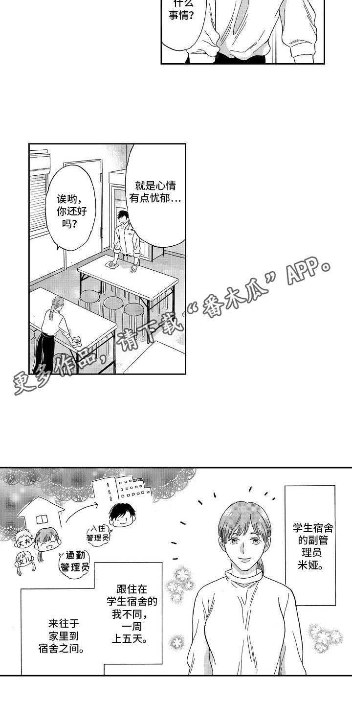 淘气的地方漫画,第4章：叹气3图