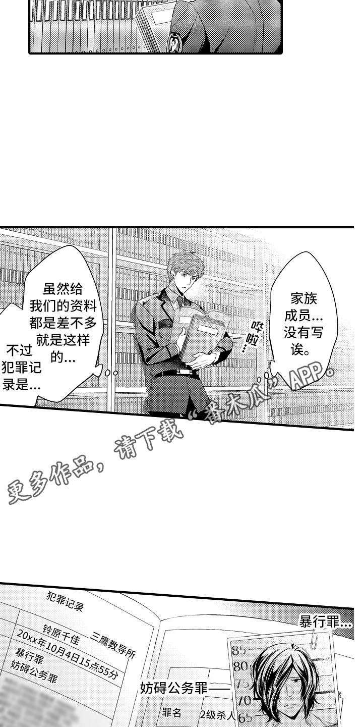 顺从的狱警漫画,第19章：资料5图
