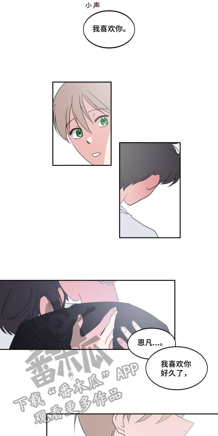 明天告诉你漫画,第9章：表白4图