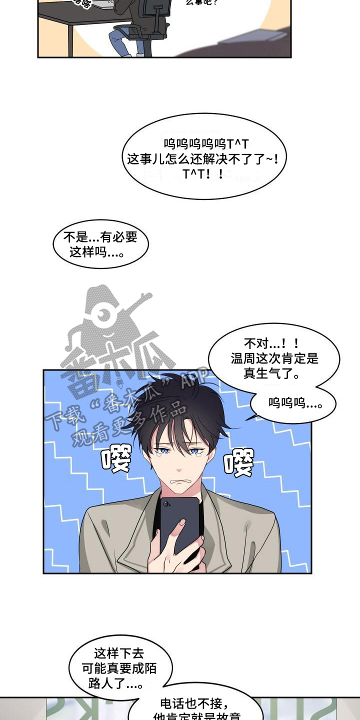明天我不是羔羊电视剧剧情漫画,第5章：不择手段2图