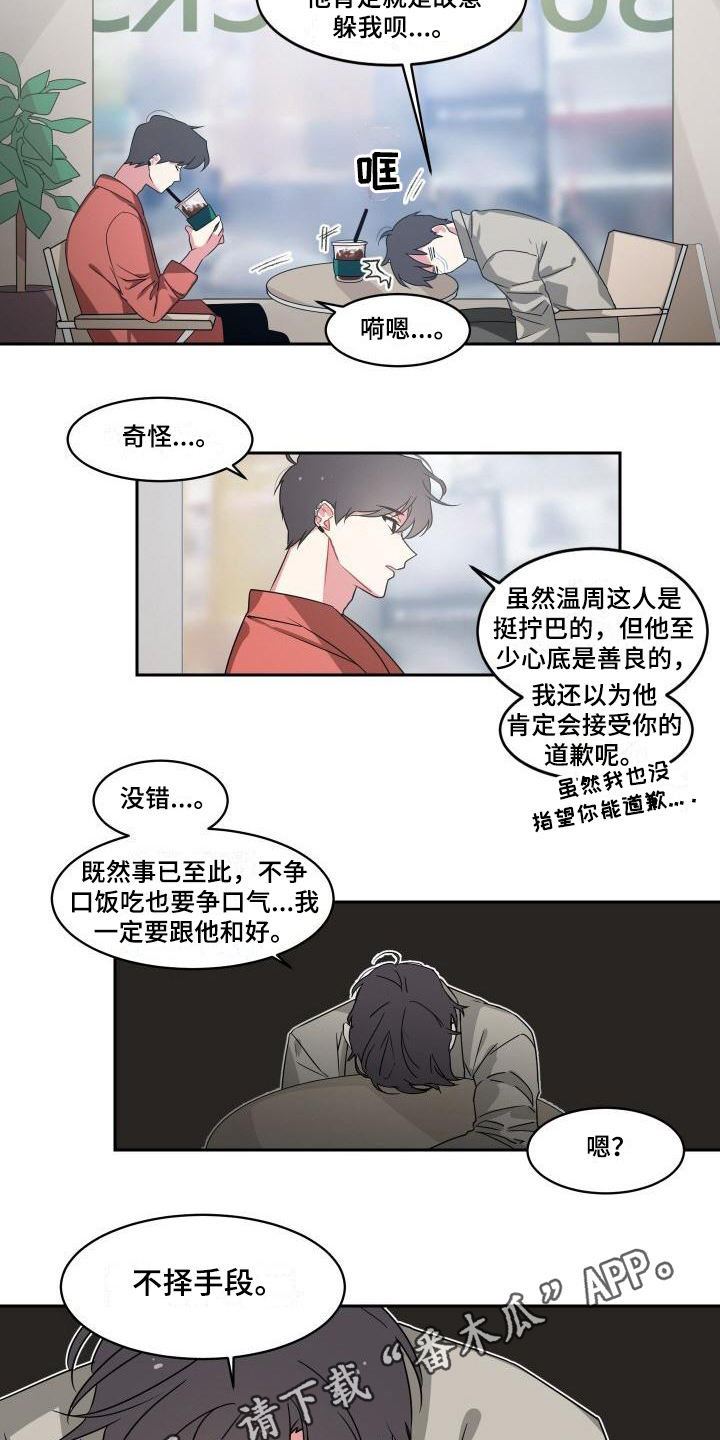 明天我不是羔羊电视剧剧情漫画,第5章：不择手段3图