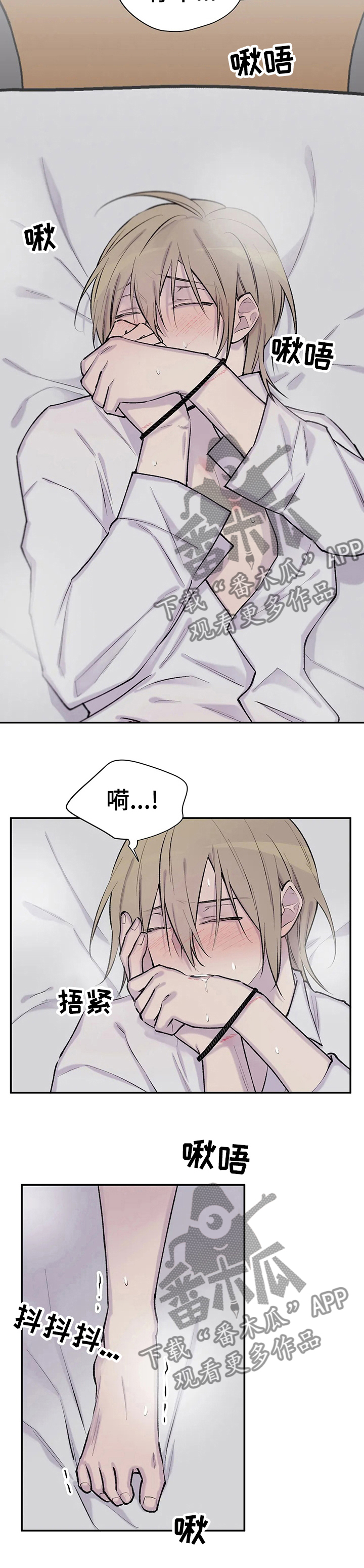 自述小说漫画,第84章：被捆住了1图