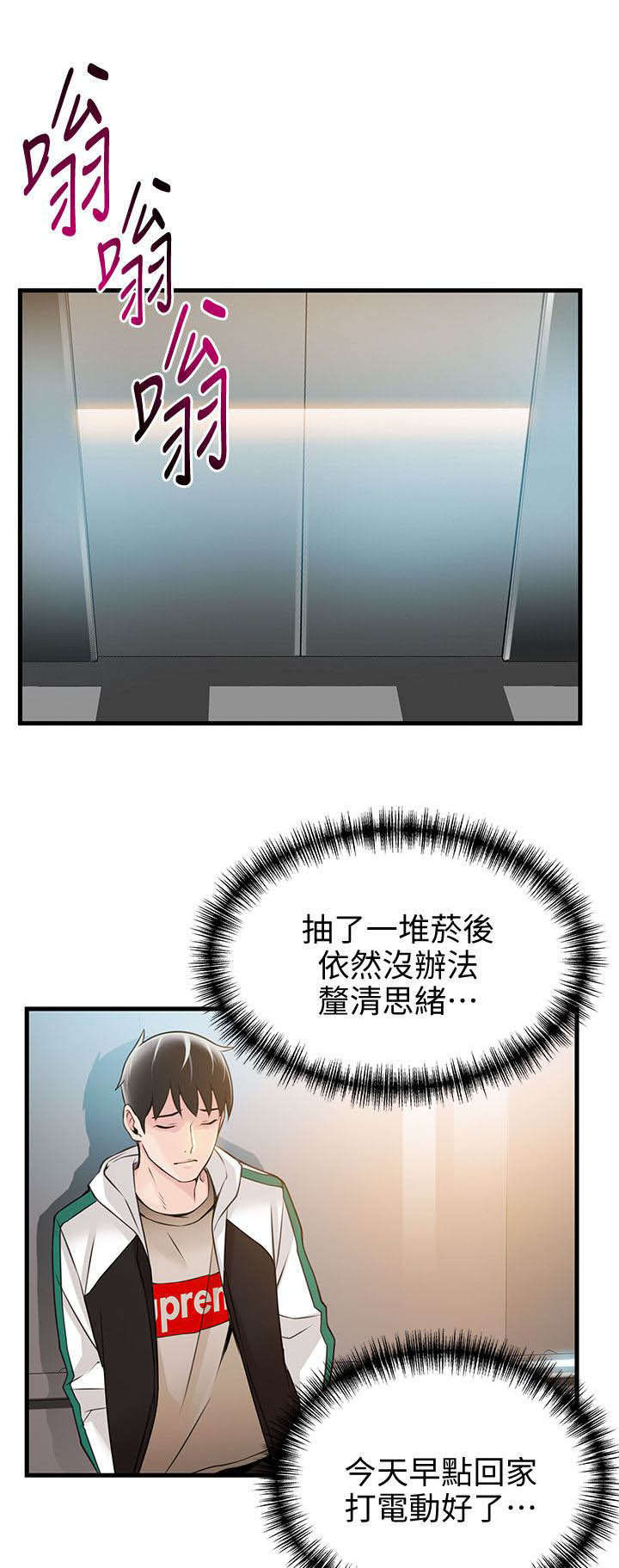 西洋事务所漫画,第21章：电梯内1图