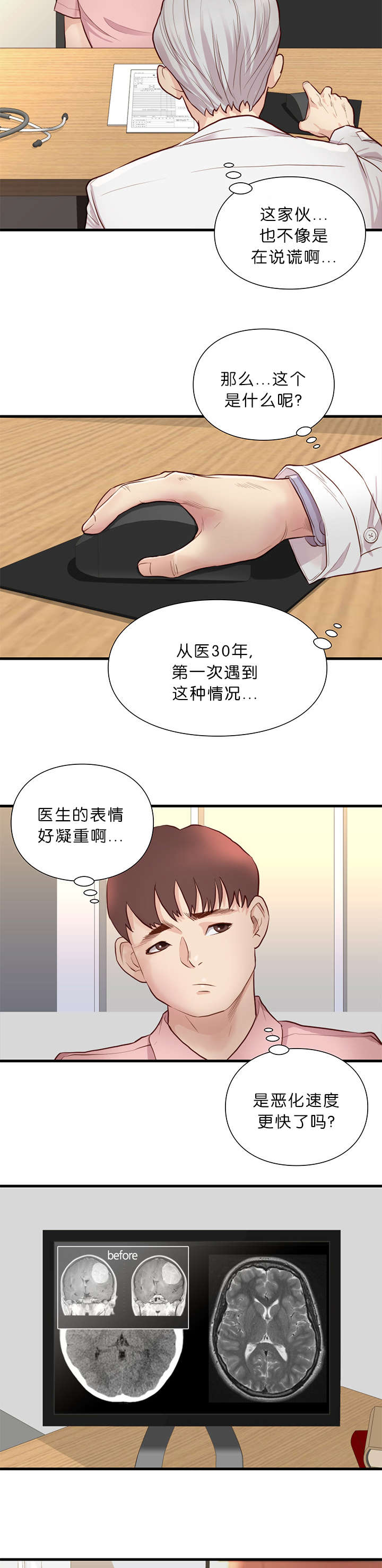 天慧香漫画,第20章：肿瘤消失2图