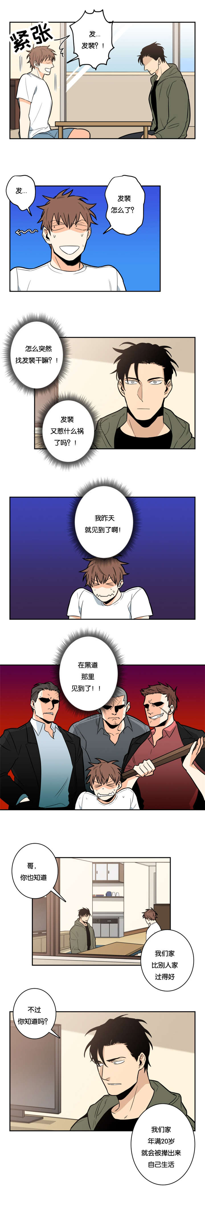 命运扭转漫画,第8章：好久不见1图
