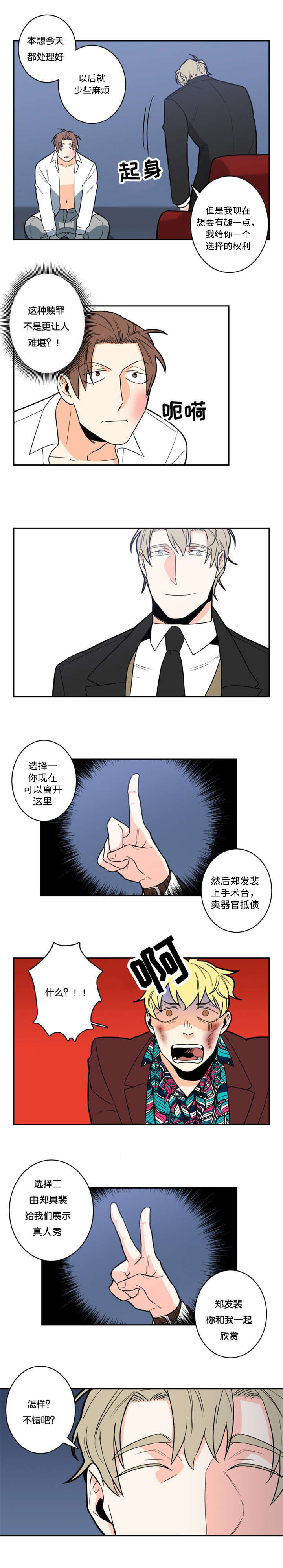 命运扭转漫画,第6章：有趣的人1图
