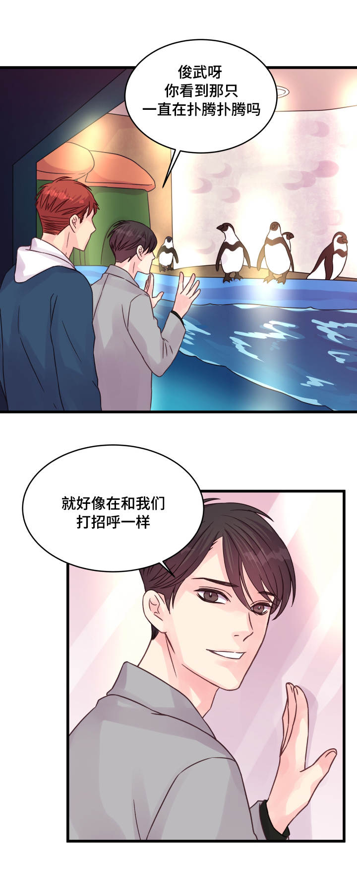 虚情校园漫画,第68章：企鹅2图
