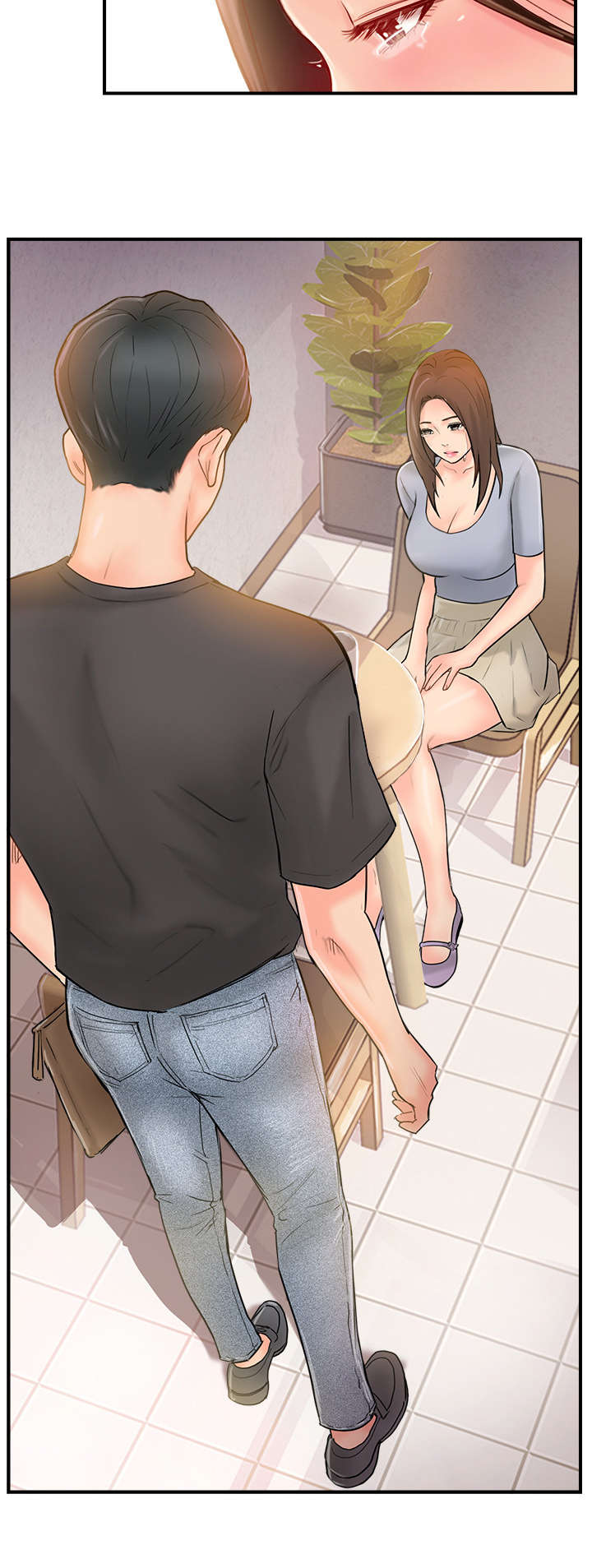 真爱之上漫画,第30章：善良的女人1图