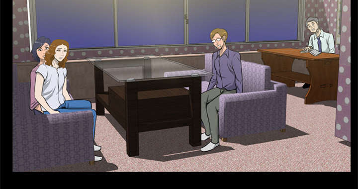 丧尸试炼场漫画,第14章：门外的女人5图