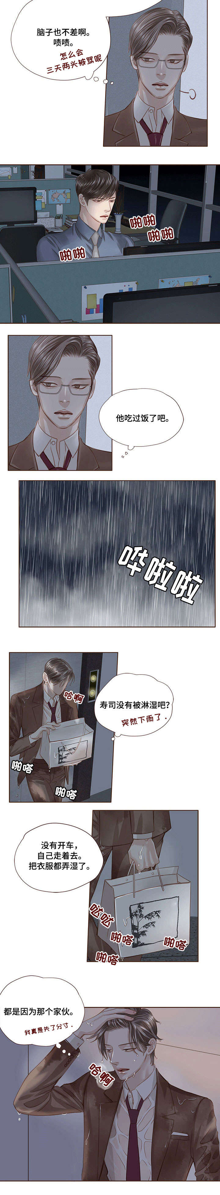 轻狂年少漫画,第21章：加班4图