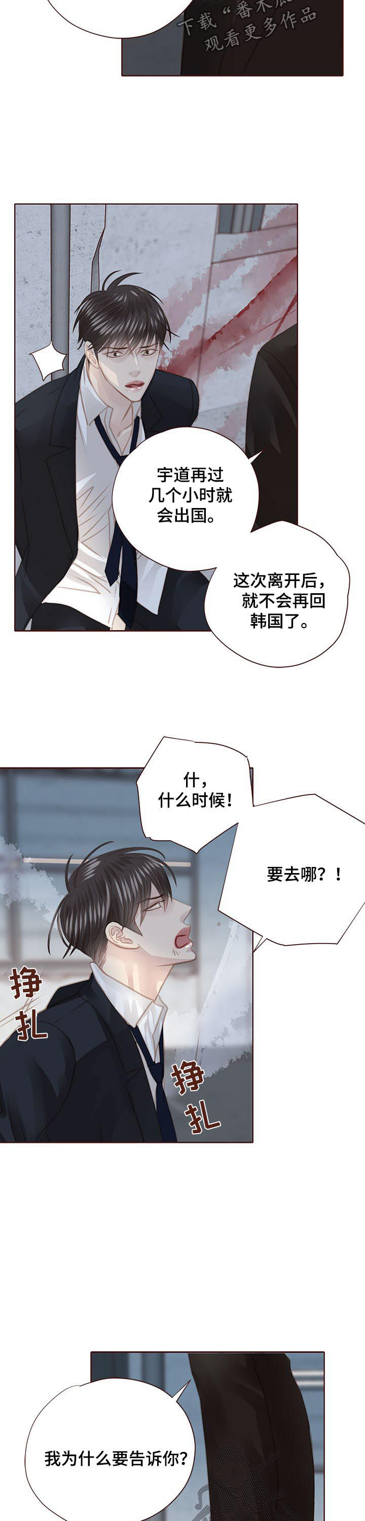 轻狂年少漫画,第123章：出国2图